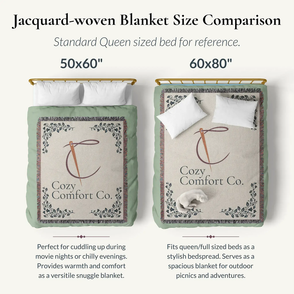 Krampus Christmas Woven Blanket – Vintage Folklore Holiday Throw Printify