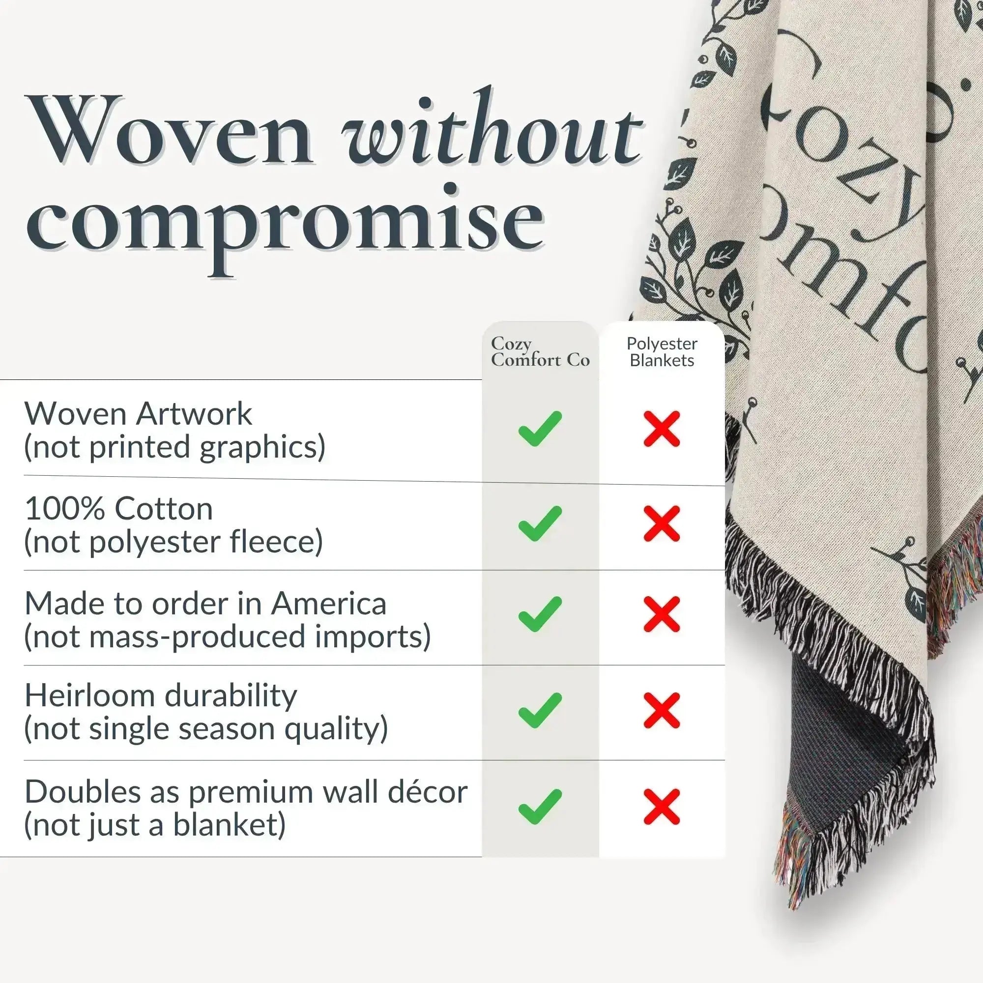 Watercolor Krampus Woven Blanket – Alpine Folklore Holiday Throw Printify